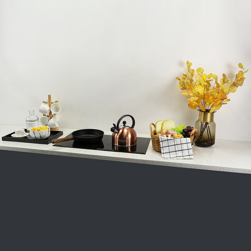 样板间摆件轻奢样板房假花仿真花道具酒瓶瓷砖展厅厨房摆设装饰品