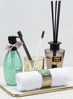 卫生间轻奢风香薰浴室柜小摆件