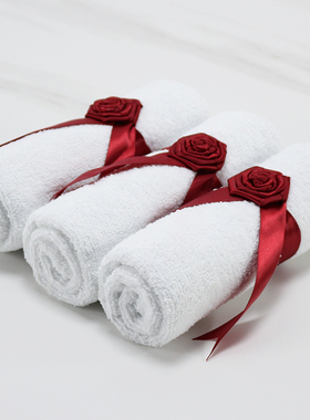 样板房毛巾摆件全屋定制展厅饰品