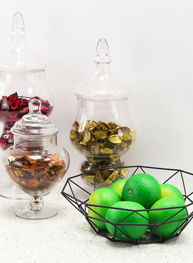 厨房样板间铁艺储物罐全屋定制