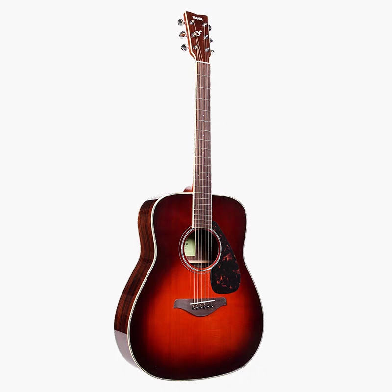 YAMAHA雅马哈FG830单板吉他民谣初学者电箱琴男女学生41/40寸正品