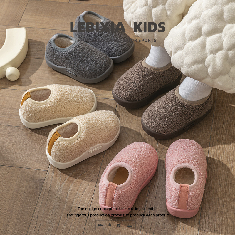 宝宝棉拖鞋包跟2025新款秋冬