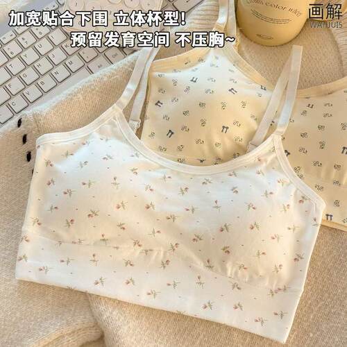 纯棉内衣女初高中学生发
