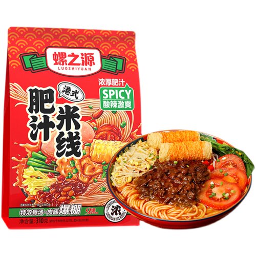 港式肥汁米线螺之源310克