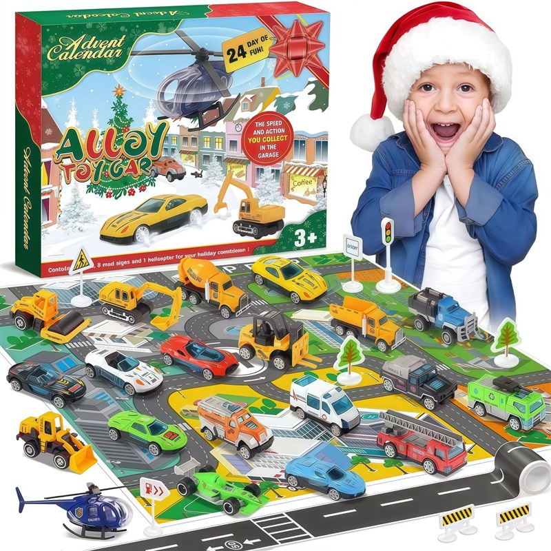 圣诞盲盒倒数日历礼盒Christmas blind box惊喜24天儿童玩具礼物