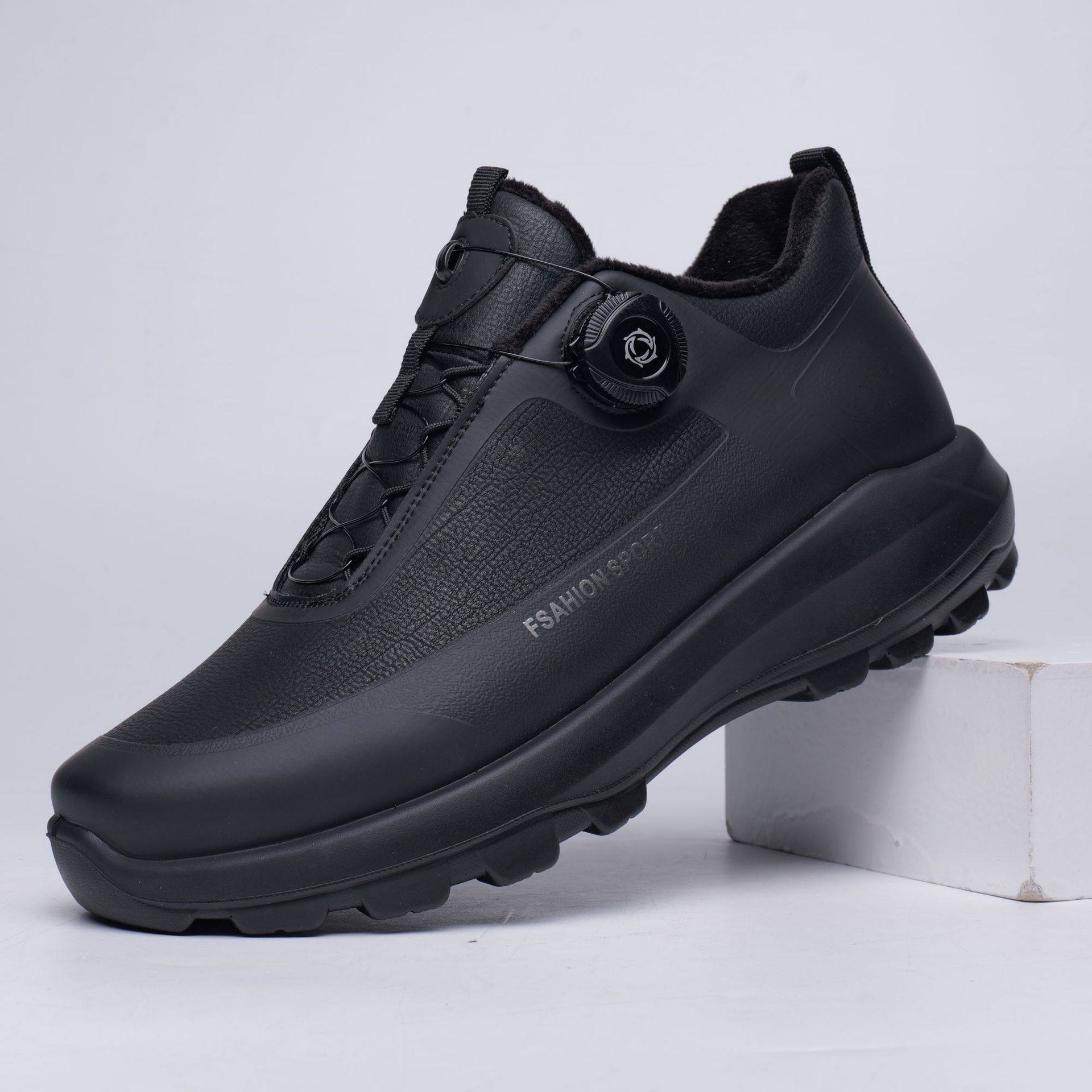 新款休闲鞋鸟家同款轻户外休闲鞋加绒保暖旋转扣旅行徒步鞋城市,流行男鞋,棉鞋,淘宝优惠券,粉丝福利购,淘宝优惠卷