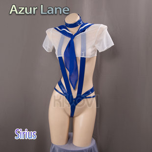 现货KIYOVI碧蓝航线Sirius同人水手服cos服cosplay天狼星俏皮泳装