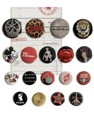 后朋克荣誉勋章胸针百搭配件胸针