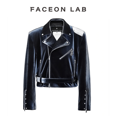 【侯明昊同款】丝绒夹克外套