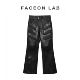 FACEONLAB 机车风长裤 原创设计阿基拉机车骑士皮裤 设计师明星同款
