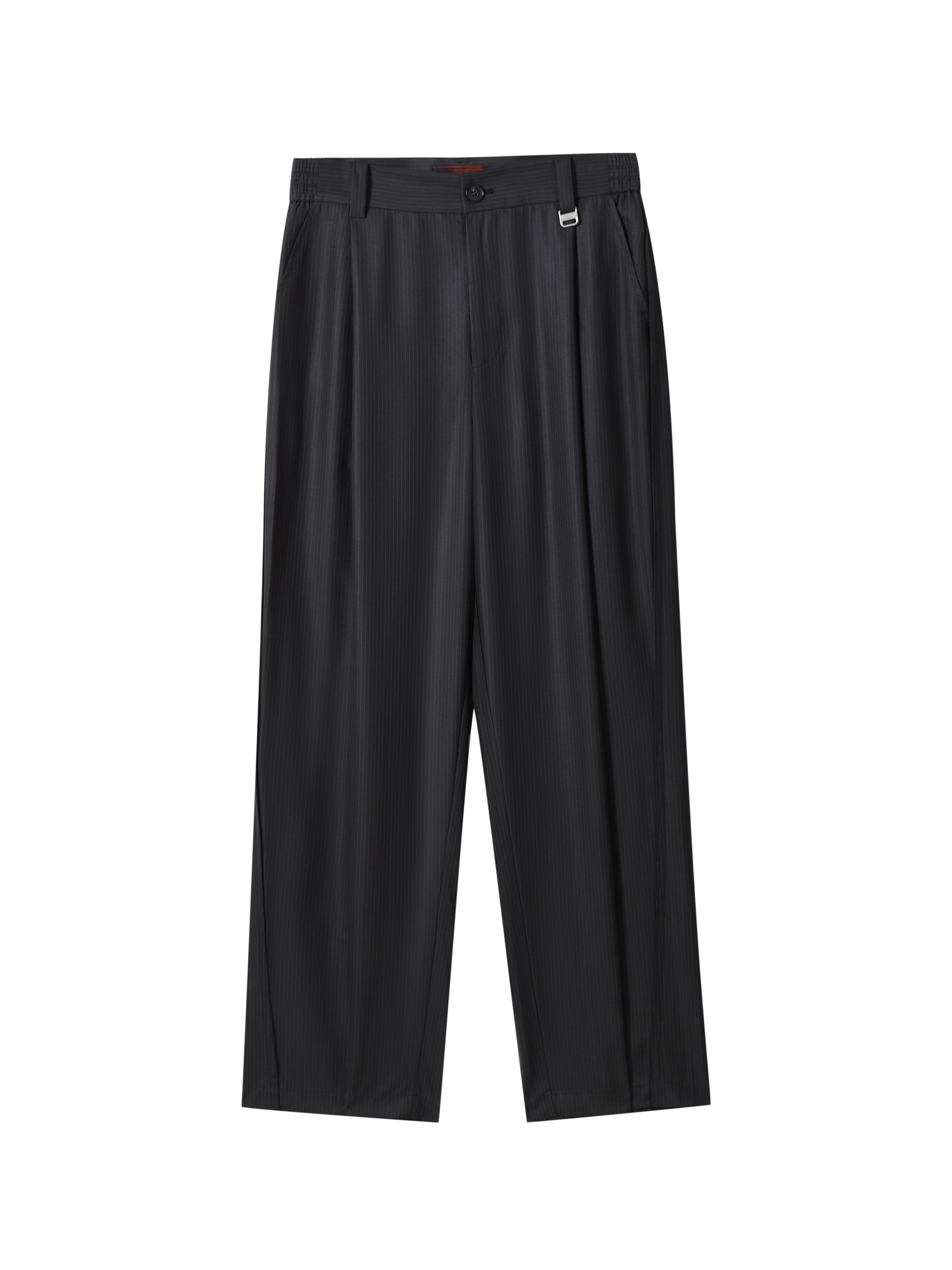 今日青年FACEONLAB 复古条纹西裤 原创设计