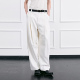 设计师明星同款 FACEONLAB月光白西裤 白色高级感西裤 早安同款