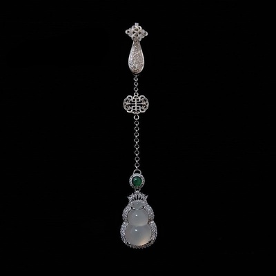 古风双福齐临中国风旗袍压襟挂件