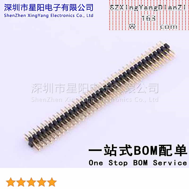 X4621WV-2x36I-C28D40 2mm 2x36P直插 方针 排数 双排 总PIN位数7