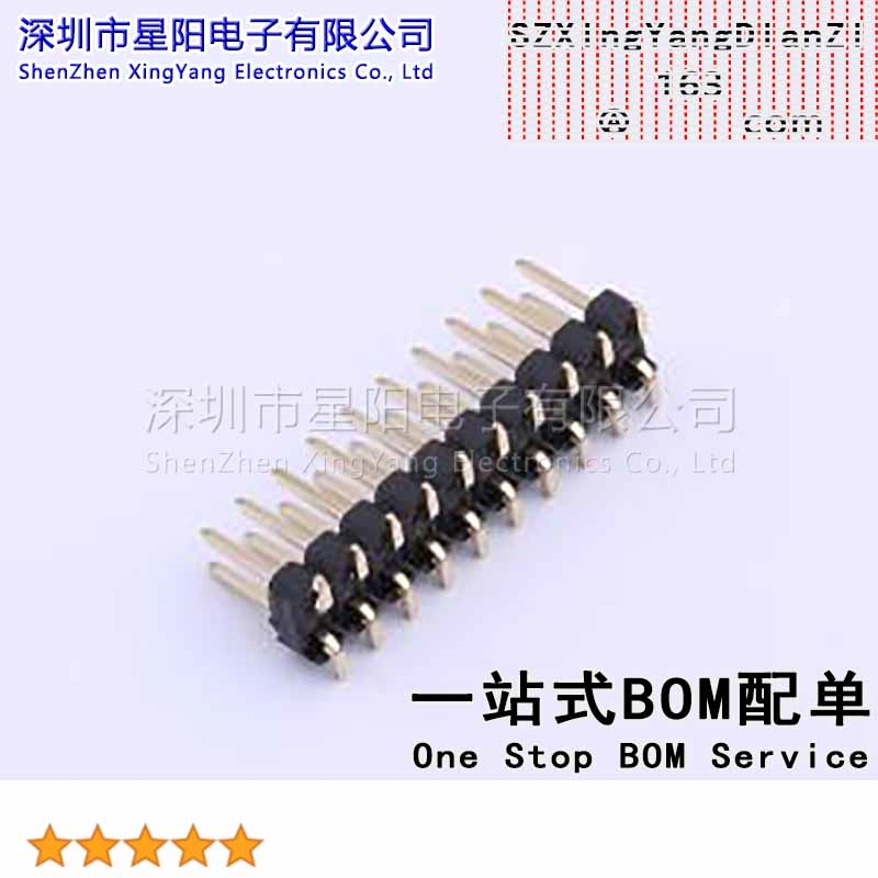 X6521WVS-2x10H-C60D74 2.54mm 2x10P立贴 方针 排数 双排 总PIN