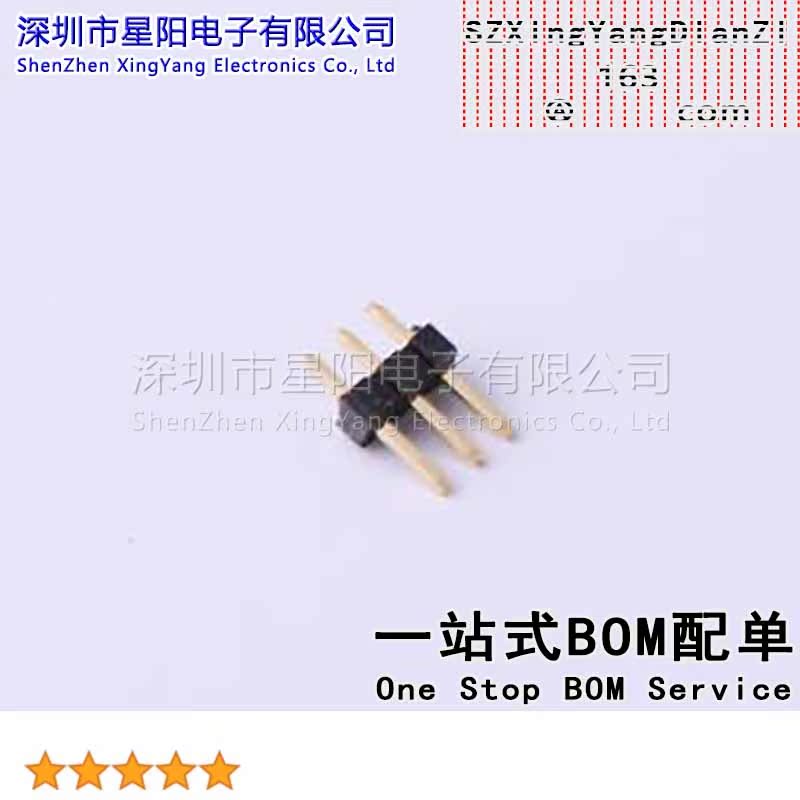 X1311WV-03J-C18D27 (10Pcs)1.27mm 1x3P直插 方针 排数 单排 总P