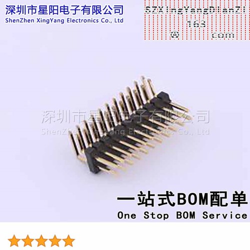 X1321WR-2x11J-C40D18 1.27mm 2x11P弯插 方针 排数 双排 总PIN位