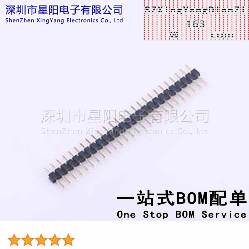 X4611WV-26I-C28D40 2mm 1x26P直插 方针 排数 单排 总PIN位数26