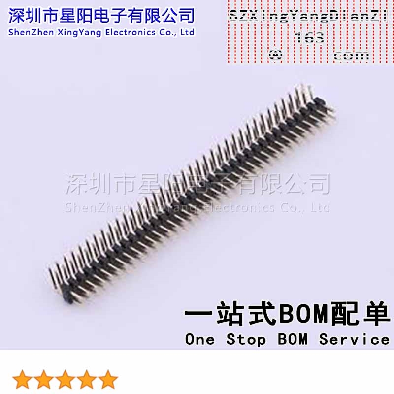 X4621WR-2x36I-C28D40 2mm 2x36P弯插 方针 排数 双排 总PIN位数7