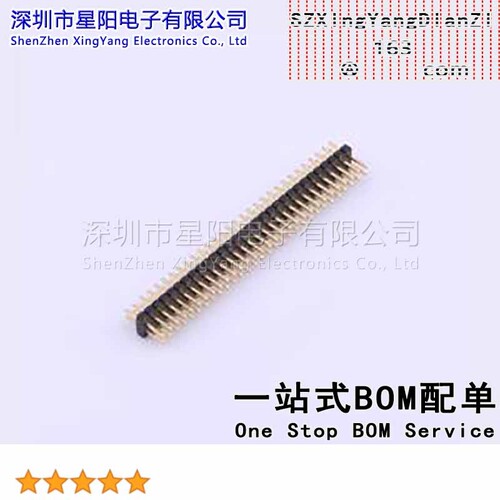 X1321WV-2x30J-C30D23 1.27mm 2x30P直插 方针 排数 双排 总PIN位