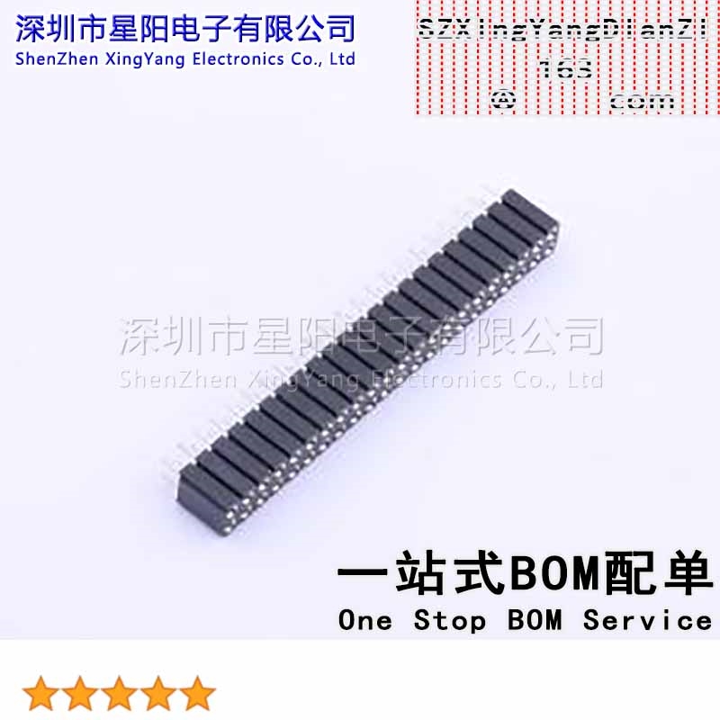 X5521FV-2x22-C70D30-1000 2.54mm 2x22P排数 双排 总孔位数44间