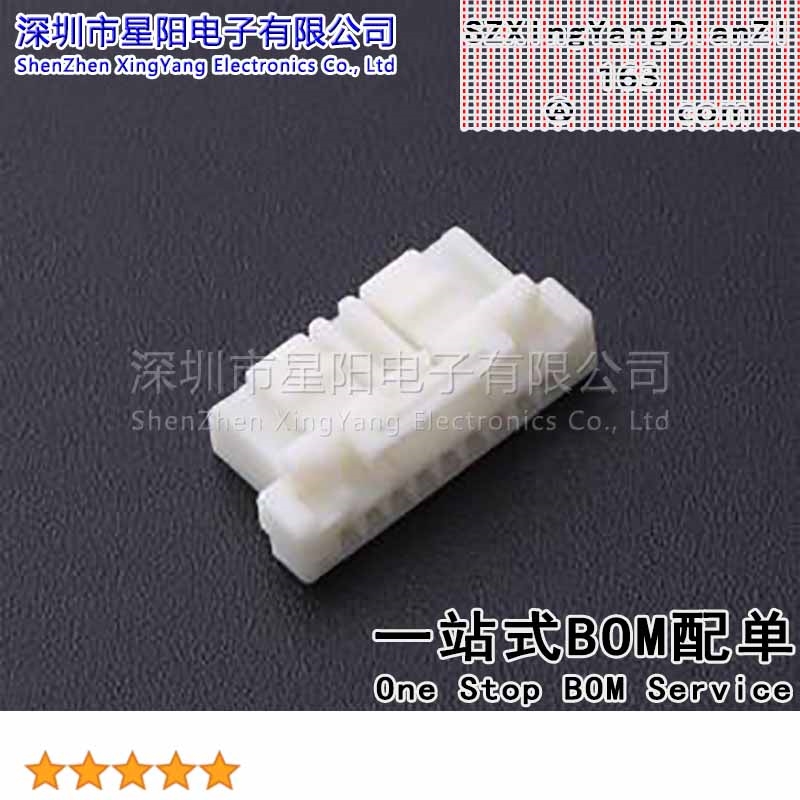 X1515H-09-N0HF 1.5mm 1x9P间距1.5mm插孔结构1x9P每排针位数9排