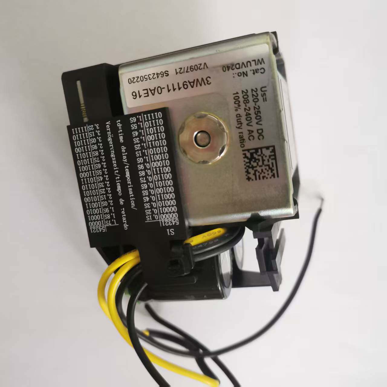 西门子3WA9111-0AE16欠压脱扣器延时线圈3WA/3WL断路器失压脱扣附