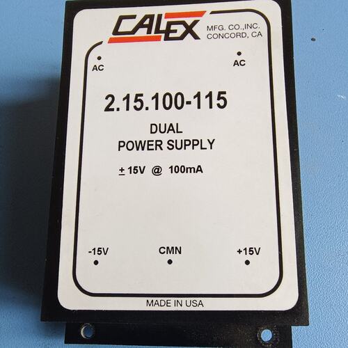 议价CALEX 215100-115双电源模块1可维修