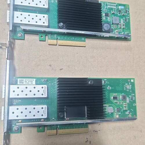 议价X710-DA2 双口万兆光纤网卡，，成色如图所示，可维修