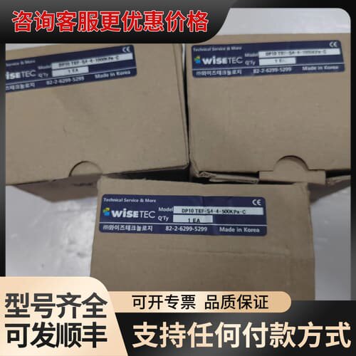 议价WISETEC DP10 TEF-S4-4-500KPa-可维修