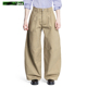 平替款 裤 新疆棉 IREX 廓形弯刀裤 弧线工装 简约宽松休闲长裤 男女