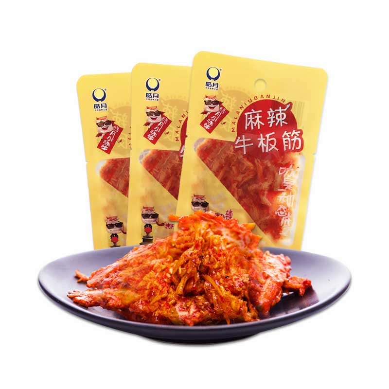 皓月正宗牛板筋麻辣牛板筋