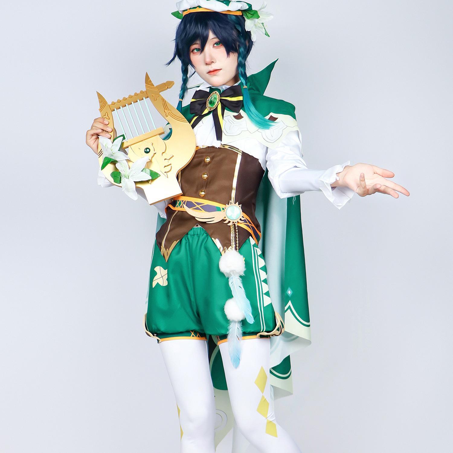 雾都原神温迪cosplay衣服风神温迪cos服正太萝莉二次元动漫服套装