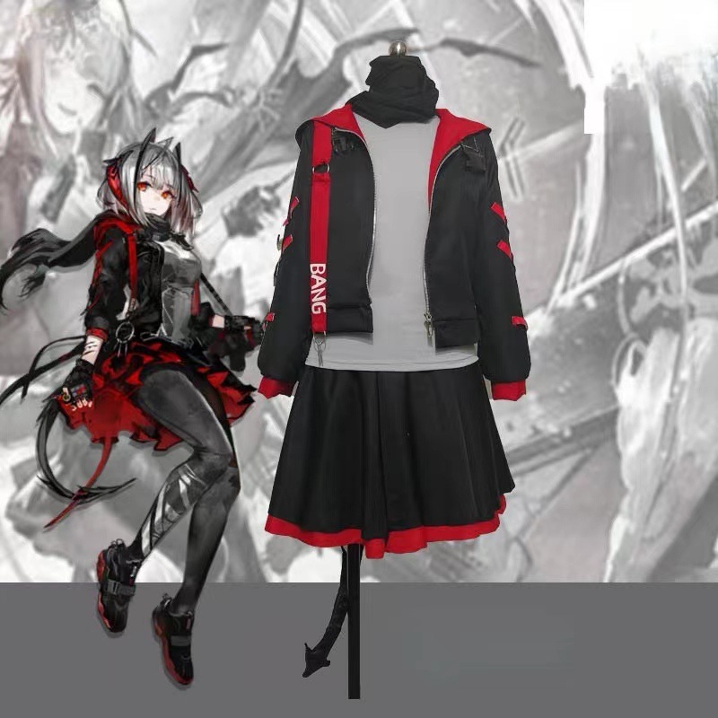 现货明日方舟游戏cos 整合运动W精二cos服cosplay动漫服男女套装