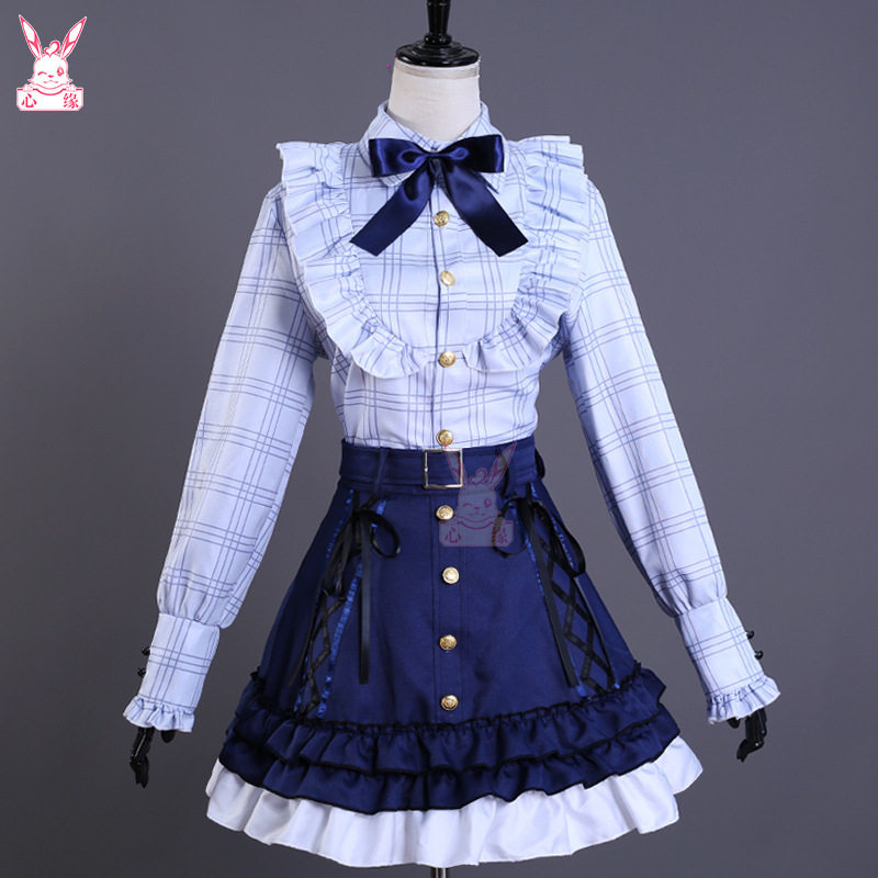 偶像大师闪耀色彩 黛冬优子 cosplay服装套女