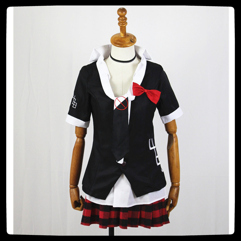 弹丸论破cos服动漫衣服  江之岛盾子cos服装现货