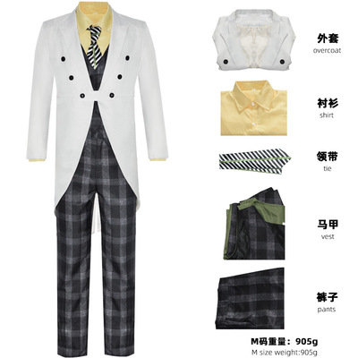 蝙蝠侠哥谭小丑杰罗姆杰罗麦cos服 万圣节角色扮演cosplay西装