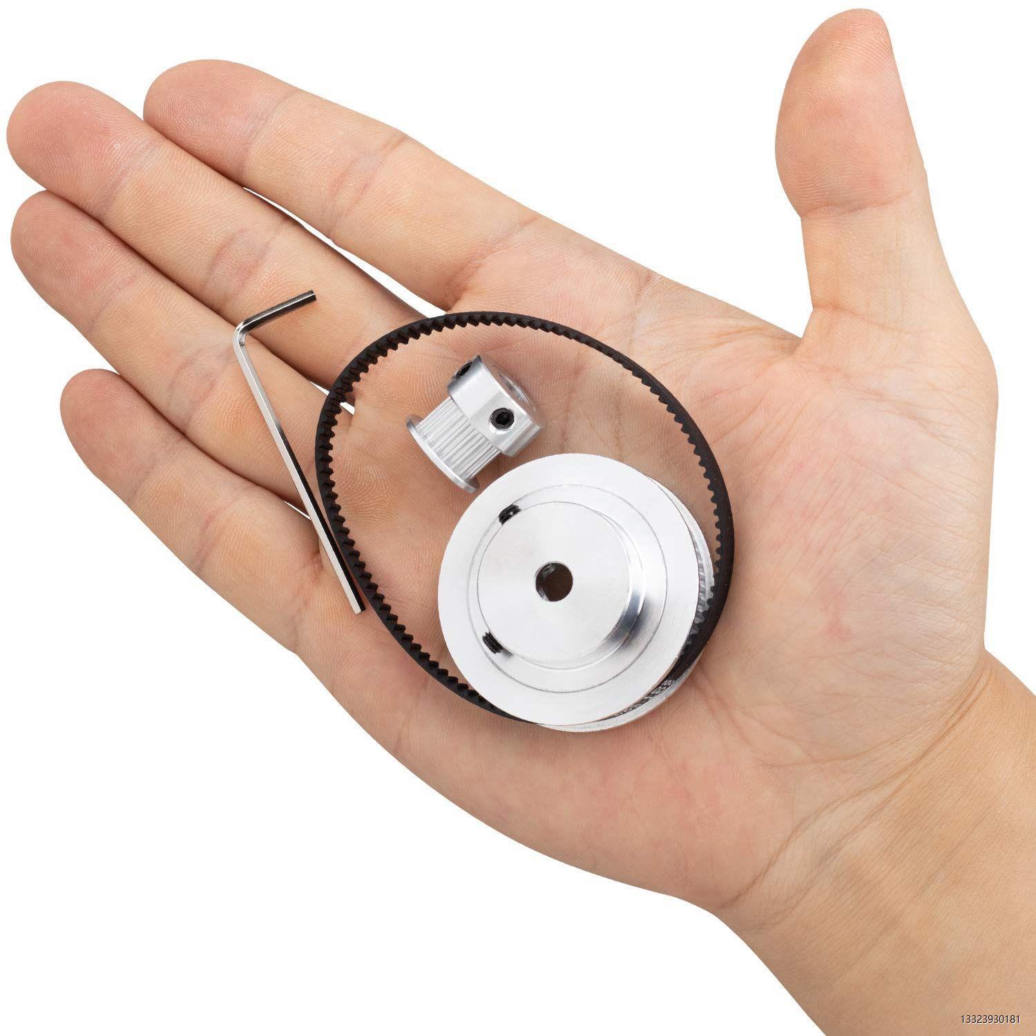 GT2同步皮带轮组铝制机械