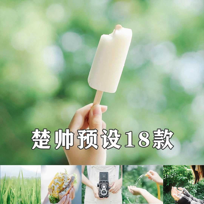 日系小清新LR预设调色人物写真扫街静物胶片lightroom通透ps滤镜