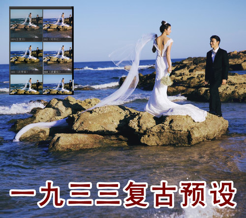 一九九三 复古昭和预设 LR胶片预设复古人像滤镜 PS/ACR配置预设