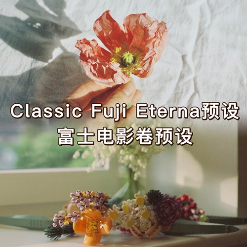 LR预设富士Eterna电影卷胶片预设PS滤镜Fuji EternaACR配置文件