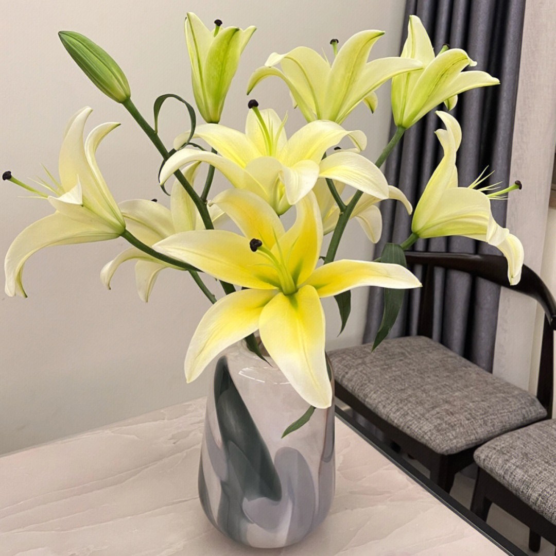 精选百合鲜切花花瓶水养鲜花家庭客厅摆设植物花卉超长花期发顺丰