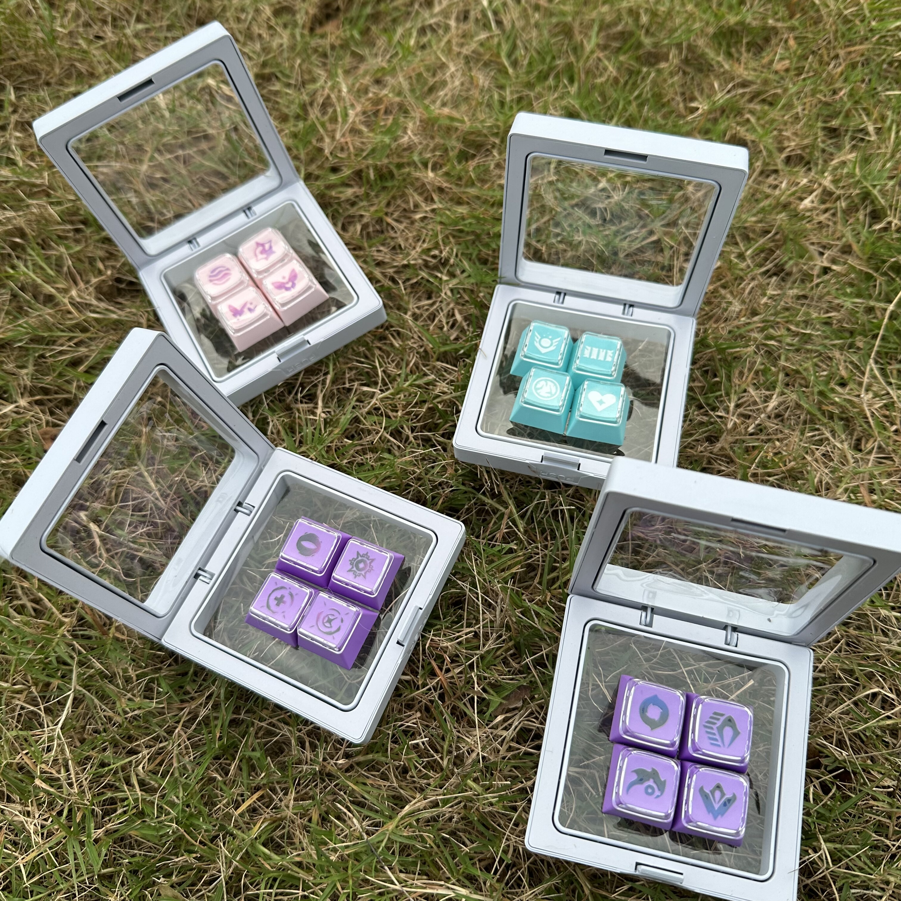 无畏契约角色主题键帽原厂适配磁轴客制键盘双层盖帽键帽生日礼物