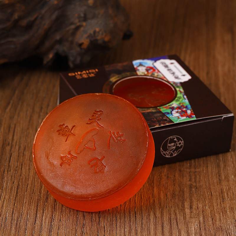 【思密丝】 虫草灵芝精油皂 制皂 清洁滋润 80G手工皂/精油皂