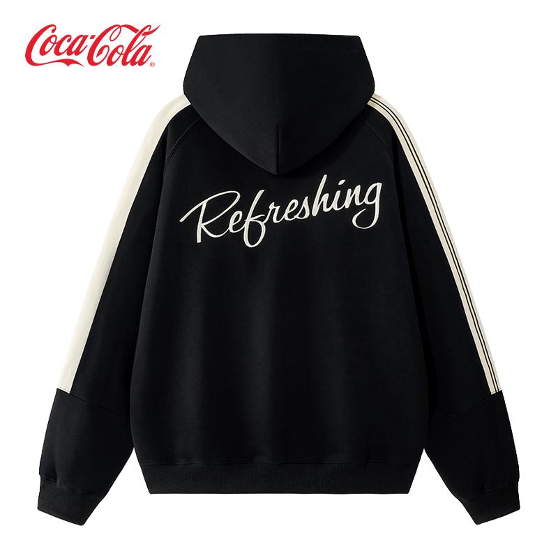 连帽卫衣男女同款可口可乐