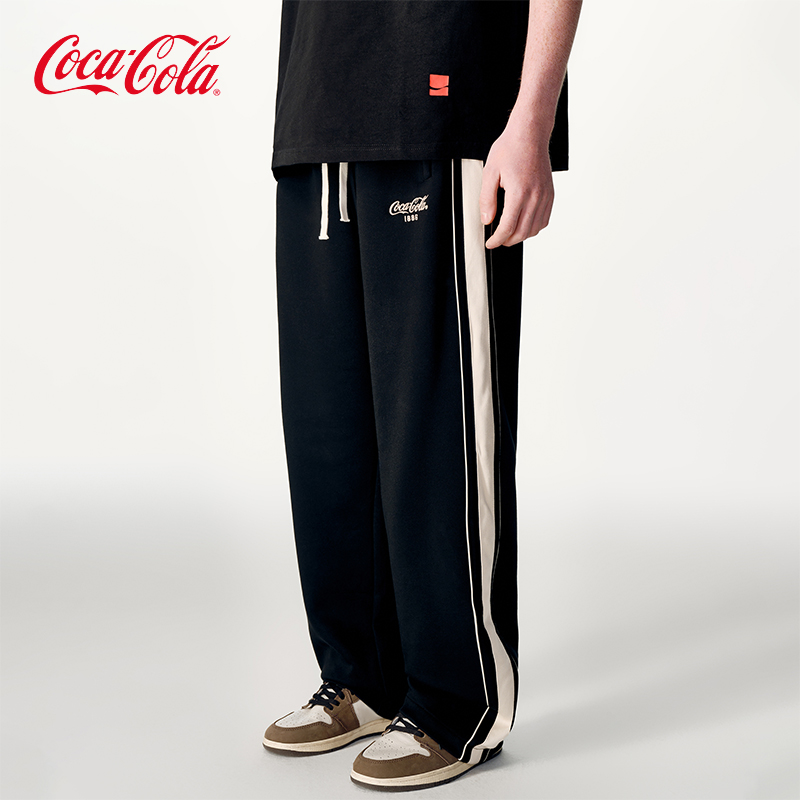 Coca-Cola/可口可乐直筒运动裤