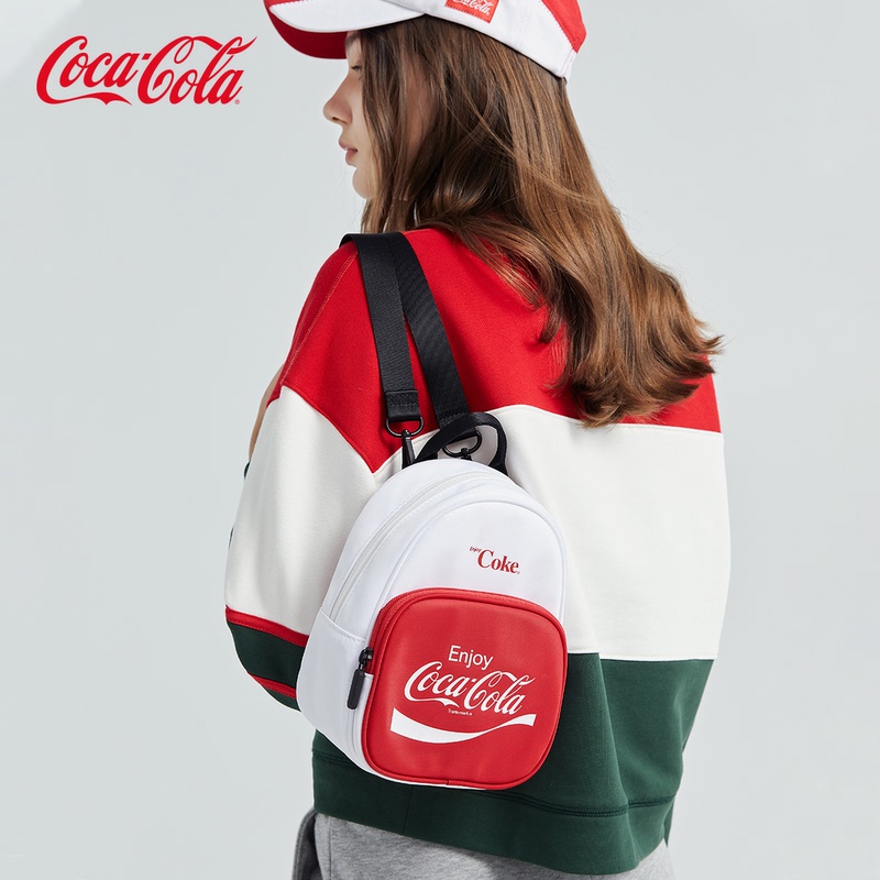 coca-cola可口可乐迷你双肩包