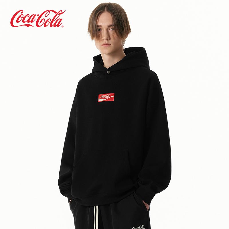 可口可乐连帽卫衣男女同款