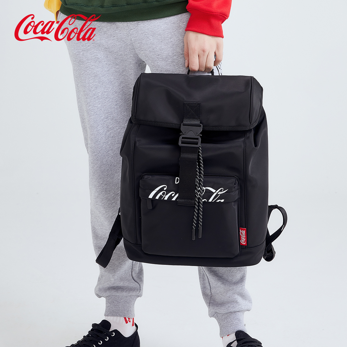 coca-cola可口可乐旅行双肩包