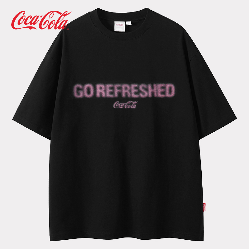 可口可乐波点冰感短袖T恤